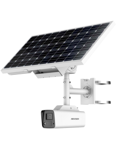 4mp Colorvu Solar-powered Security Camera Setup