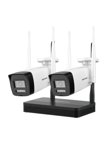 4mp H 265 Two Bullet Wifi Nvs Kit
