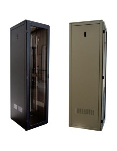 Rack 40u 19 660mm Con Laterales C/ Pta.delant. Armado Negro