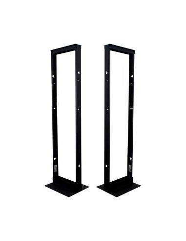 Bandeja Fija Para Rack Abierto  750 Mm 2u.vent  Negra