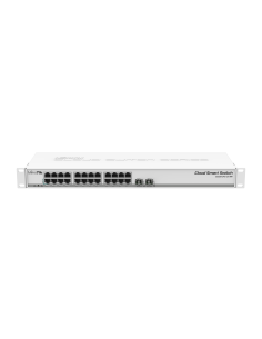 Cloud Smart Switch 326-24g-2s+rm With 24 X Gigabit Ethernet Ports  2x Sfp+ Cages  1u Rackmount Case  Psu