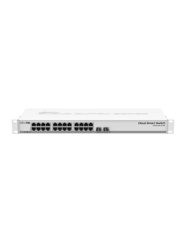 Cloud Smart Switch 326-24g-2s+rm With 24 X Gigabit Ethernet Ports  2x Sfp+ Cages  1u Rackmount Case  Psu