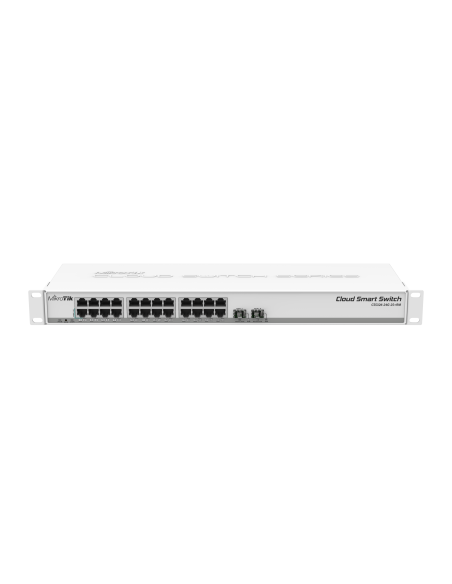Cloud Smart Switch 326-24g-2s+rm With 24 X Gigabit Ethernet Ports  2x Sfp+ Cages  1u Rackmount Case  Psu
