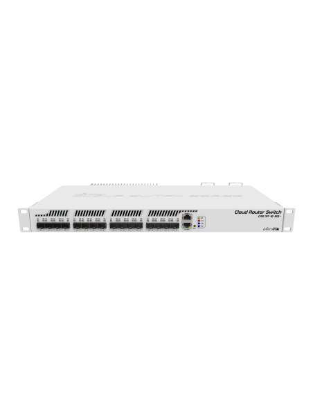 Cloud Router Switch 317-1g-16s+rm With 800mhz Cpu  1gb Ram  1xgigabit Lan  16xsfp+ Cages  Routeros L6 Or Switchos -dual Boot-