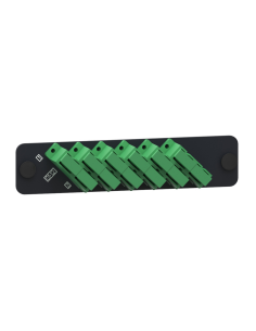 Adapter Plate 12f  6sc Duplex  Monomodo Sc-apc  Verde