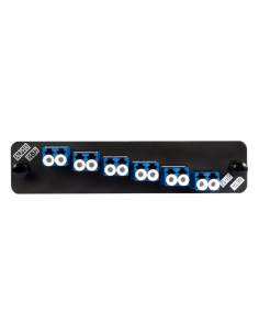 Adapter Plate 6 Lc Duplex -12 F O - Monomodo Azul