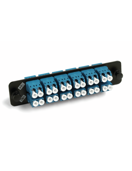 Adapter Plate 12 Lc Duplex -24 F O - Monomodo Azul