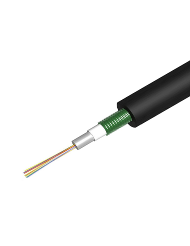 Fibra Optica Multimodo 12h Om4 Antiroedor Metalica