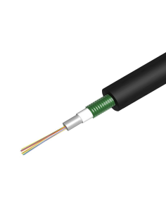Cable De Fibra Optica 6 Pelos  Om4  Relleno Gel  Blindada  Antiroedor  Int-ext
