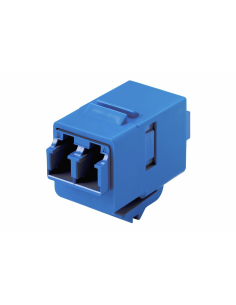 Inserto Lc Duplex Multimodo-monomodo -aqua Usado Habitualmente Para Om3-om4-