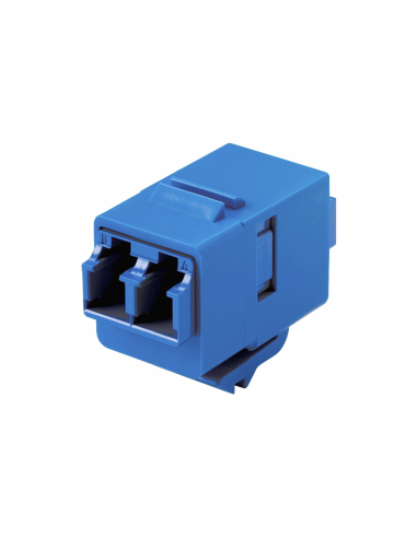 Inserto Lc Duplex Multimodo-monomodo -aqua Usado Habitualmente Para Om3-om4-