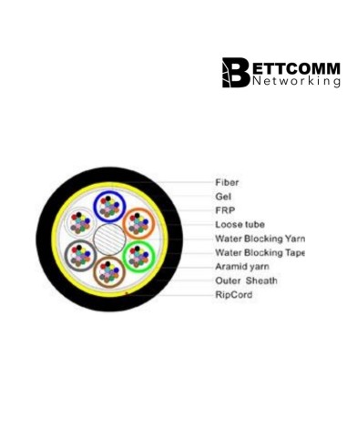 Adss 24fo Outdoor  P-vanos 80m  G652d  -bobina 2km-