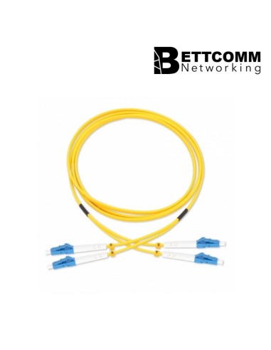 Patch Cord Lc-upc - Lc-upc - Multimodo Duplex - 1mt - Pvc - 2 0mm