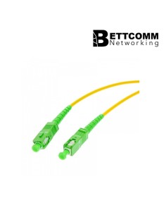 Patch Cord Sc-apc - Sc-upc - Monomodo Simplex - 3mt - Pvc - 2 0mm