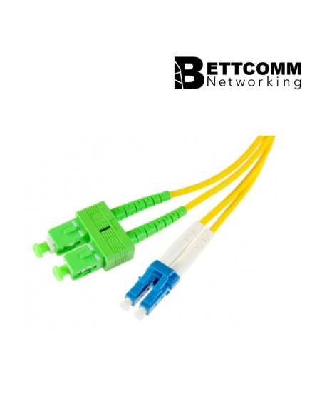 Patch Cord Sc-apc - Lc-upc - Monomodo Simplex - 3mt - Pvc - 2 0mm