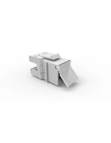 Conector Hembra Gigalan Cat 6 T568a-b - Blanco