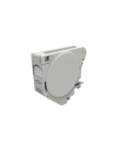 Adaptador Para Riel Din Industrial 1p Com Tapa - Gris