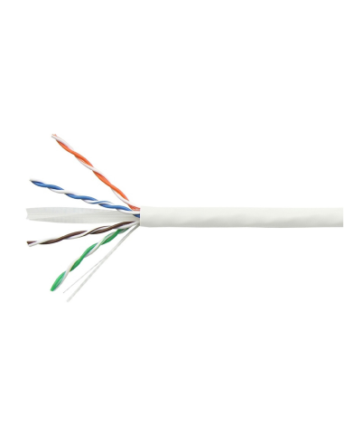 Cable Cat  6 - Blanco -x 1000 Ft- 24awg Lszh