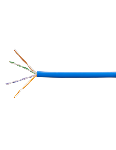 Cable 4 Utp Cat 5 Enhanced 24awg - Azul - -x1000 Ft-