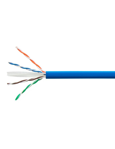 Cable 4 Utp  Cat  6 - Azul
