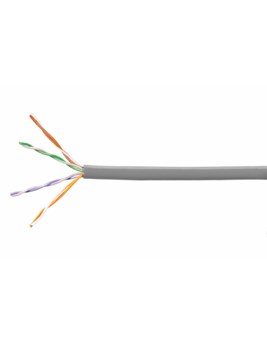 Cable 4 Utp Cat 5 Enhanced 24awg - Gris - -x1000 Ft-