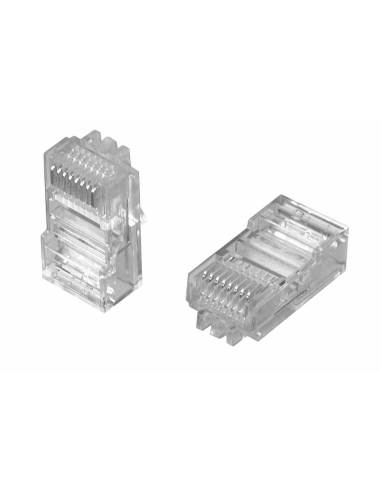 Modular Plug Rj45 8/8 Solid Wire