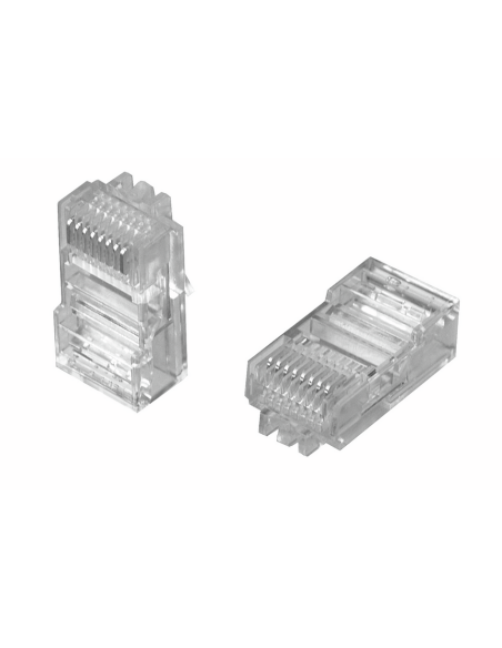 Modular Plug Rj45 8/8 Solid Wire