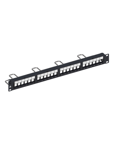 Panel Descargado Recto 24 Ports Utp