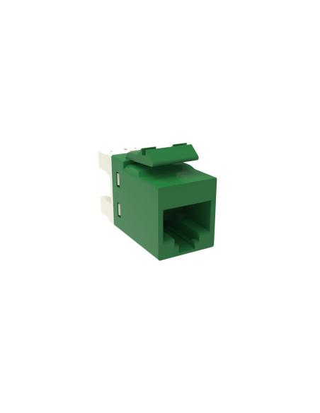 Jack Rj45 Cat5e  Linea  Sl Series  Verde Unshielded  Without Dust Cover  X 1u