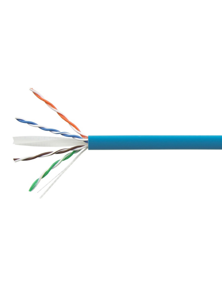 Cable Cat  6 -  -x 305 Mt-  Para Exterior Doble Vaina - Negro  Con Material  Pead  Resistente A Uv