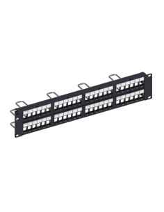 Panel Descargado Recto 48 Ports Utp 6