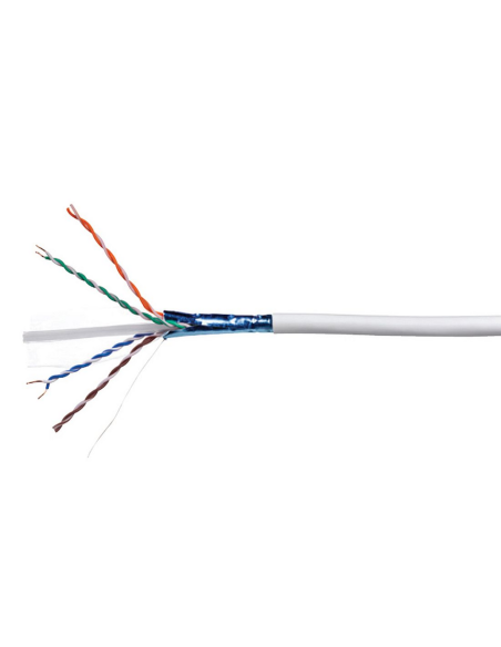 Cable Ftp Cat 6a X 305 Mts Lszh Blanco - Cs44z1 Wht 4/23 F/utp Rl 305