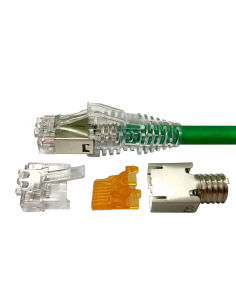 Modular Plug Cat 6a Blindado -  Mp-6as-c-1:6a Shd 5 7-7 0