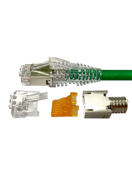 Modular Plug Cat 6a Blindado -  Mp-6as-c-1:6a Shd 5 7-7 0