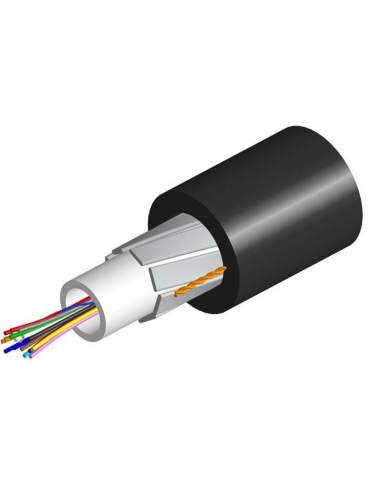 Fibra Optica Monomodo 24 Hilos Int-ext-ducto Con Gel