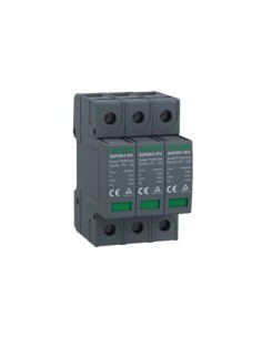 Protector Contra Sobretensiones Corriente Continua  3 Polos 1000vcc 20-40ka