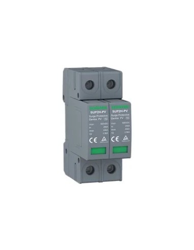 Protector Contra Sobretensiones Corriente Continua  2 Polos 500vcc 20-40ka