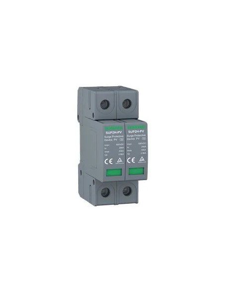 Protector Contra Sobretensiones Corriente Continua  2 Polos 500vcc 20-40ka