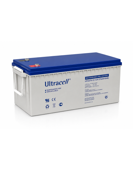 Bateria Ultracell Gel 12v 275ah Ciclo Profundo