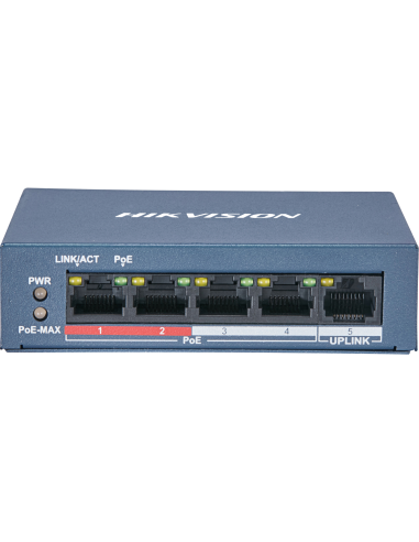 4 Port Fast Ethernet Unmanaged Poe Switch