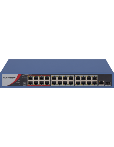 24 Port Fast Ethernet Unmanaged Poe Switch