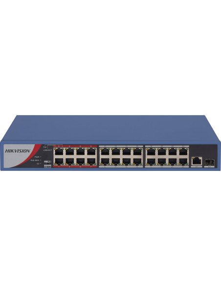 24 Port Fast Ethernet Unmanaged Poe Switch