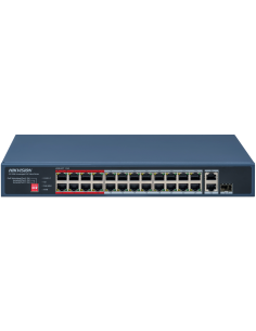 24 Port Fast Ethernet Unmanaged Poe Switch