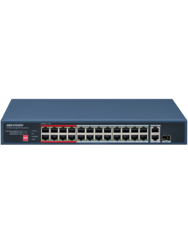 24 Port Fast Ethernet Unmanaged Poe Switch