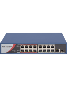 16 Port Fast Ethernet Unmanaged Poe Switch