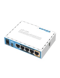 Hap Ac Lite With 650mhz Cpu  64mb Ram  5xlan  Built-in 2 4ghz 802 11bgn Two Chain Wireless With Integrated Antennas  Built-in