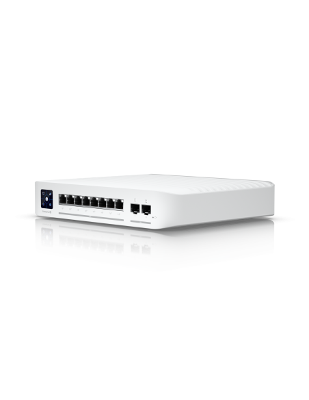 An 8-port  Layer 3 Switch With 2.5 Gbe Poe+ Output.