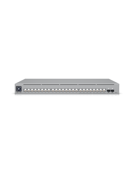 A 24-port  Layer 3 Etherlighting™ Switch Capable Of High-power Poe++ Output.