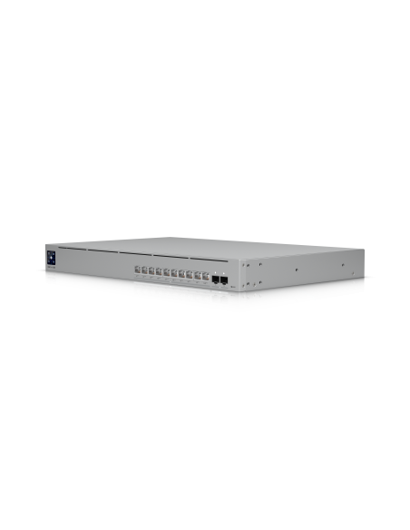 1u  Professional-grade 10-port  Layer 3 Etherlighting™ Poe+++ Switch With (10) 10 Gbe And (2) 10g Sfp+ Ports.