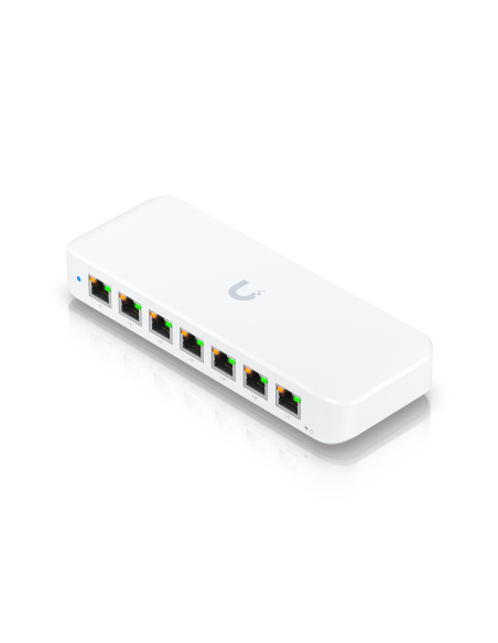 A Compact  Layer 2  8-port Gbe Poe Switch With Versatile Mounting Options.